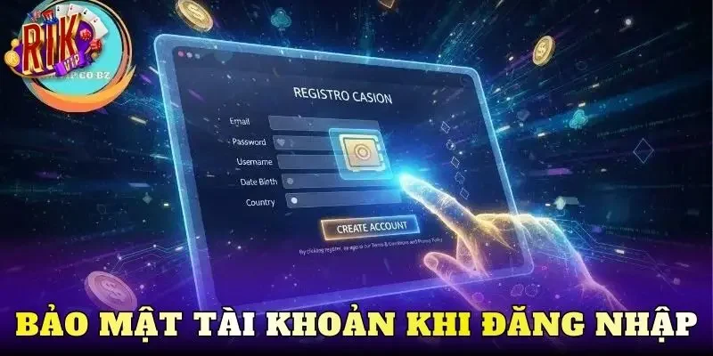 Bảo mật tài khoản khi đăng nhập