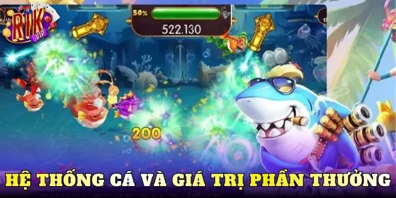 Hệ thống cá và giá trị phần thưởng